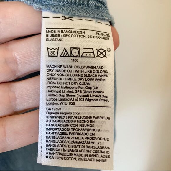 Banana Republic Cap Sleeve Chambray Minidress - Picture 7 of 8